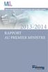 Mission interministérielle de vigilance et de lutte contre les dérives sectaires 2013-2014 RAPPORT AU PREMIER MINISTRE. La documentation Française