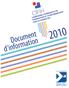 Document d information