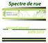 Spectre de rue rapport annuel 2009-2010