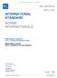 INTERNATIONAL STANDARD NORME INTERNATIONALE