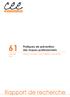 Pratiques de prévention des risques professionnels. Janvier 2011. Thomas Amossé, Sylvie Célérier, Anne Fretel. Rapport de recherche