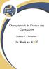 Championnat de France des Clubs 2014