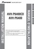 AVH-P6400CD AVH-P6400