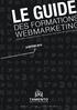 DEs FORMATIONS webmarketing