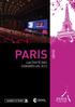 L activité des congrès à Paris en 2013 Office du Tourisme et des Congrès de Paris 1