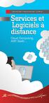 Les Fiches thématiques Jur@tic. Services et Logiciels à distance Cloud Computing, ASP, SaaS