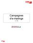 Campagnes d e-mailings v.1.6