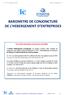 BAROMETRE DE CONJONCTURE DE L HEBERGEMENT D ENTREPRISES