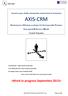 Towards an open, flexible, interoperable semantic format & environment AXIS-CRM. Version française