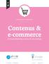 Contenus & e-commerce