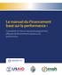 Le manuel du Financement basé sur la performance : Conception et mise en œuvre de programmes efficaces de financements basés sur la performance