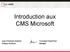 Introduction aux CMS Microsoft. Philippe Sentenac