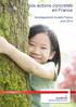 Nos actions concrètes en France