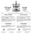 Gazette royale. The Royal Gazette. Avis aux lecteurs. Notice to Readers. Proclamations. Proclamations