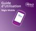 Guide d Utilisation. Réglo Mobile