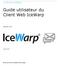 Guide utilisateur du Client Web IceWarp