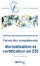 Normalisation et certification en SSI