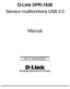 D-Link DPR-1020 Serveur multifonctions USB 2.0. Manual. Rév. 01 (novembre 2008)