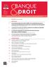 BANQUE DROIT. la pratique du droit bancaire et financier et de la conformité