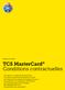 TCS MasterCard Conditions contractuelles