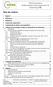 T2010_Procédure: Etablissement d une proposition de monitoring (PM) Table des matières