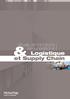 étude de fonctions rémunérations Logistique et Supply Chain
