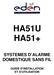 HA51U HA51+ SYSTEMES D ALARME DOMESTIQUE SANS FIL GUIDE D INSTALLATION ET D UTILISATION