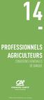 Professionnels agriculteurs Conditions générales de banque. Tarifs applicables au 01.03.2014