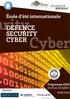 Cyber DEFENCE SECURITY CYBER. École d été internationale. Programme 2015 Du 6 au 10 juillet #DSC2015. Sponsors