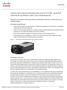 Caméra vidéo Internet professionnelle Cisco PVC2300 : audio/poe Caméras de surveillance vidéo Cisco Small Business