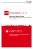 Invitation / CTI. CeBIT 2015. «SWISS Pavilion» Research & Innovation Applied Research, Basic Research, Emerging Technologies, Start-ups, Spin-offs