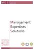 Management Expertises Solutions