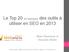 Le Top 20 (et quelques) des outils à utiliser en SEO en 2013