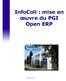 InfoColl : mise en œuvre du PGI Open ERP
