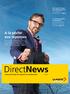 DirectNews. A la pêche aux réponses. Une «zone d impact du marketing direct» vous attend à la SuisseEMEX 12. Page 6