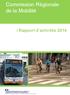 Commission Régionale de la Mobilité. / Rapport d activités 2014