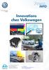 Press. Innovations chez Volkswagen. info. 19 décembre 2014 V14/49F