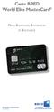 Carte Bred World Elite MasterCard