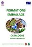 FORMATIONS EMBALLAGE