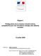 Rapport. Préfiguration de la mission d'audit interne compétente pour les ministères chargés des affaires sociales. 13 juillet 2009