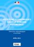 MUTATIONS ÉCONOMIQUES DANS LE DOMAINE AUTOMOBILE. Démarche méthodologique et synthèse