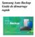 Samsung Auto Backup Guide de démarrage rapide