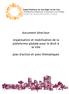 document directeur organisation et mobilisation de la plateforme globale pour le droit à la ville plan d action et axes thématiques