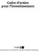 Cadre d action pour l investissement