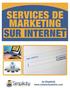 Services de Marketing sur Internet