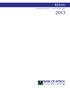BÉNIN. Rapport annuel - Annual report