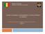 ATELIER COMMERCE, INVESTISSEMENT ET DEVELOPPEMENT AU SENEGAL