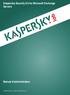 Kaspersky Security 8.0 for Microsoft Exchange Servers Manuel d'administrateur