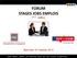 FORUM STAGES JOBS EMPLOIS