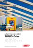 Machine de débit TURBO-Drive. Rapide Flexible Précise Sections de 20 x 40 mm à 160 x 450 mm. Innovations pour la construction bois